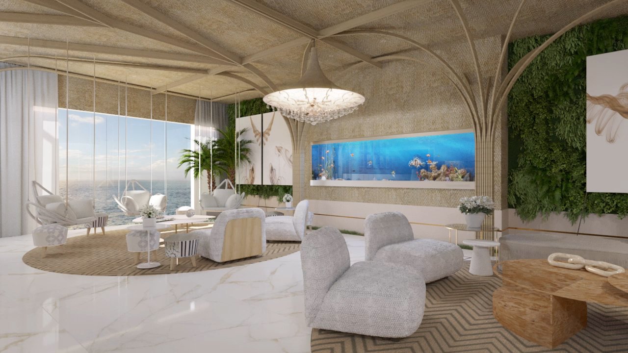 Design diferenciado e mistura de materiais marcam espaço de Cristiane Pepe na Casas Conceito Virtual Experience