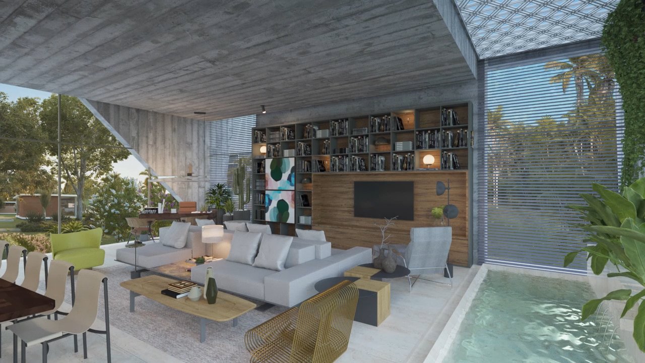 Living Pool é o nome do espaço do Estúdio RM na Casas Conceito Virtual Experience