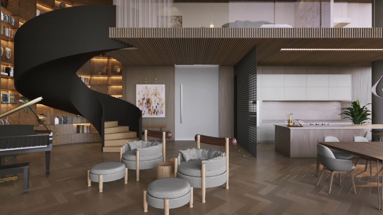 Milcent Arquitetura aposta em um espaço integrado e desconstruído na Casas Conceito Virtual Experience