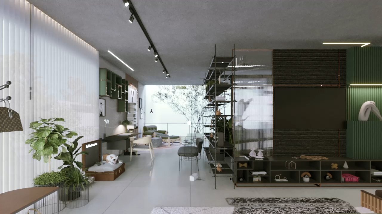 Marcele Kiníttel assina o Loft GRL PWR na Casas Conceito Virtual Experience