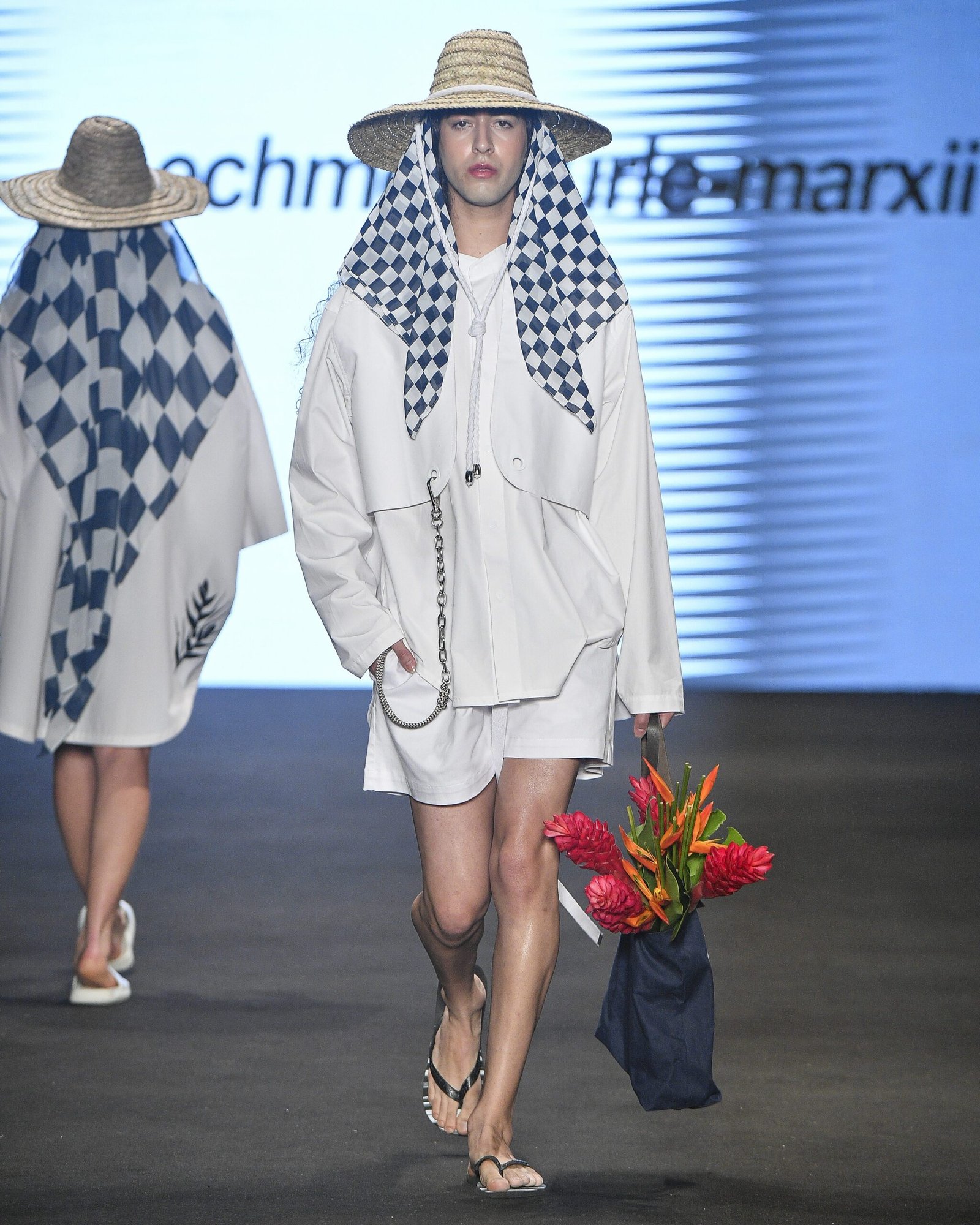 Gefferson Vila Nova estreia na São Paulo Fashion Week com coleção inspirada em Oscar Niemeyer e Burle Marx