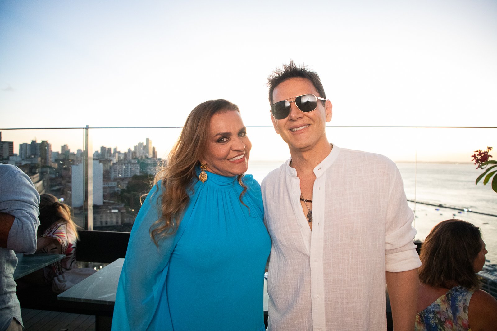 Andrea Velame recebeu Claude Troisgos em evento que celebrou retomada do Centro Histórico