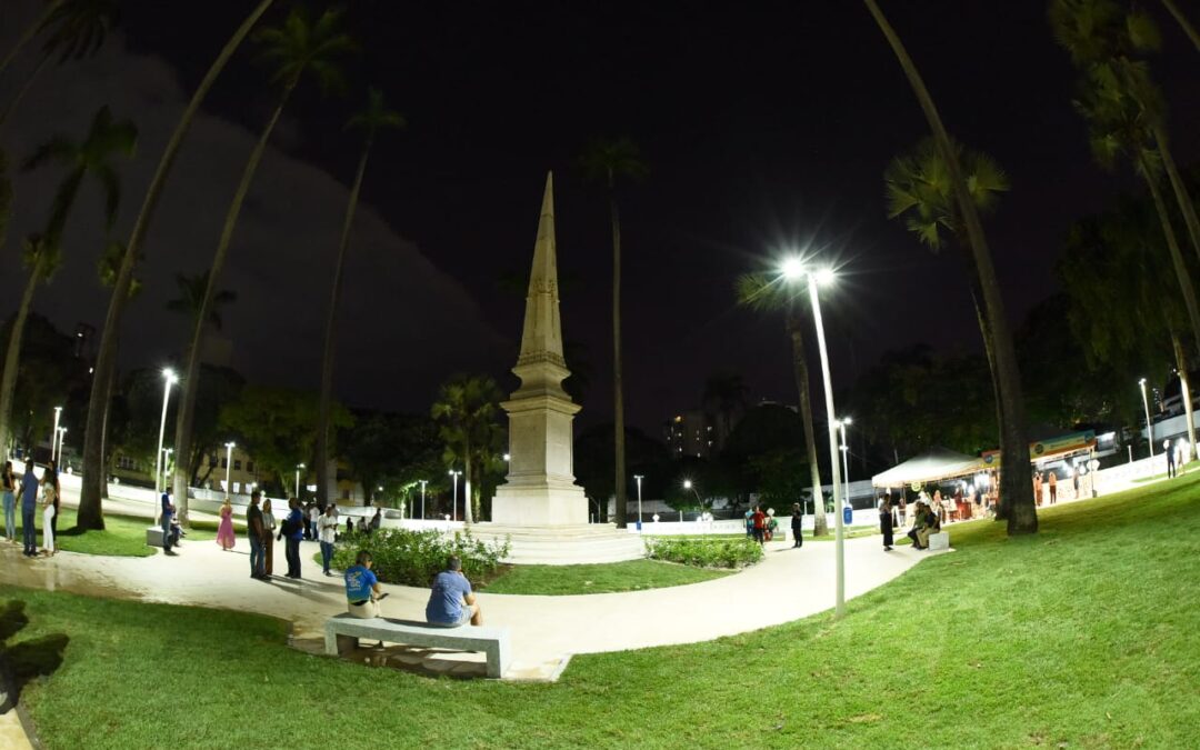 Histórica Praça da Aclamação é requalificada em Salvador
