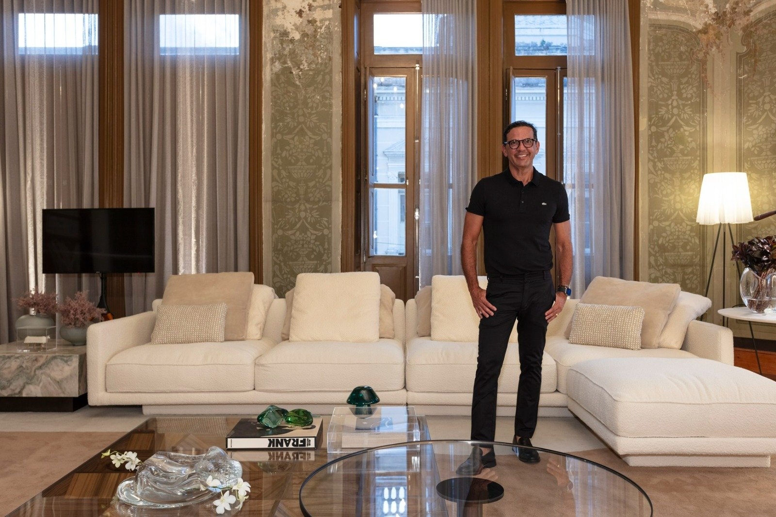 VI Casas Conceito: Living em Restauro por Rogério Menezes