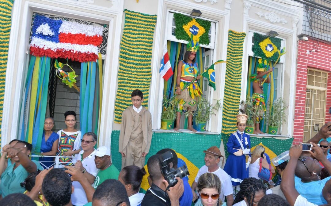 Concurso de decoração de fachadas marca as celebrações do Dois de Julho em Salvador