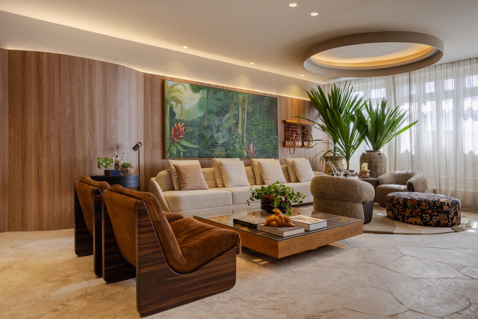 Ambiente Estar da Sé, de Fabiane Lessa, une conforto e acolhimento na Mostra Casas Conceito