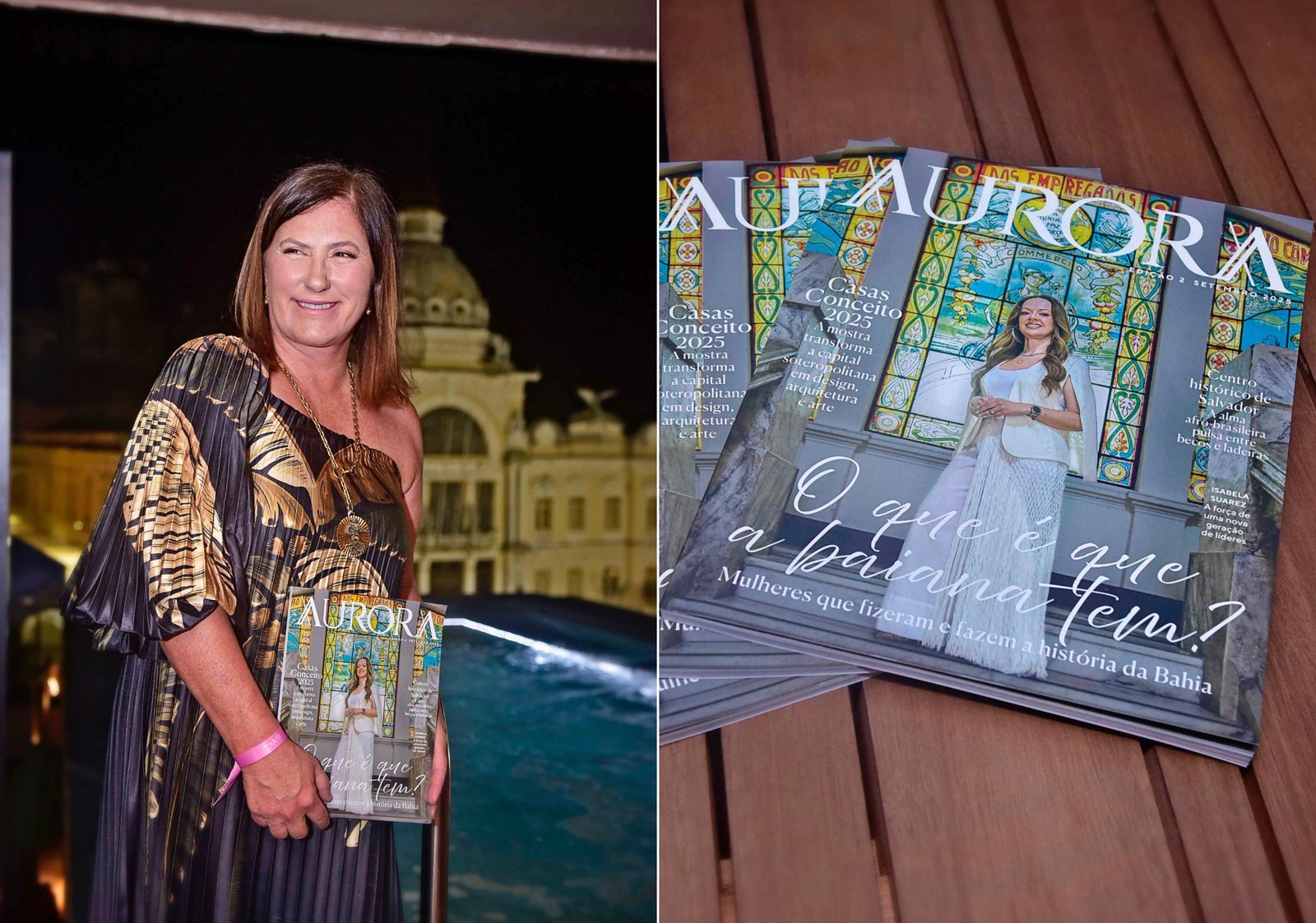 Revista Aurora lança segunda edição com evento exclusivo em Salvador