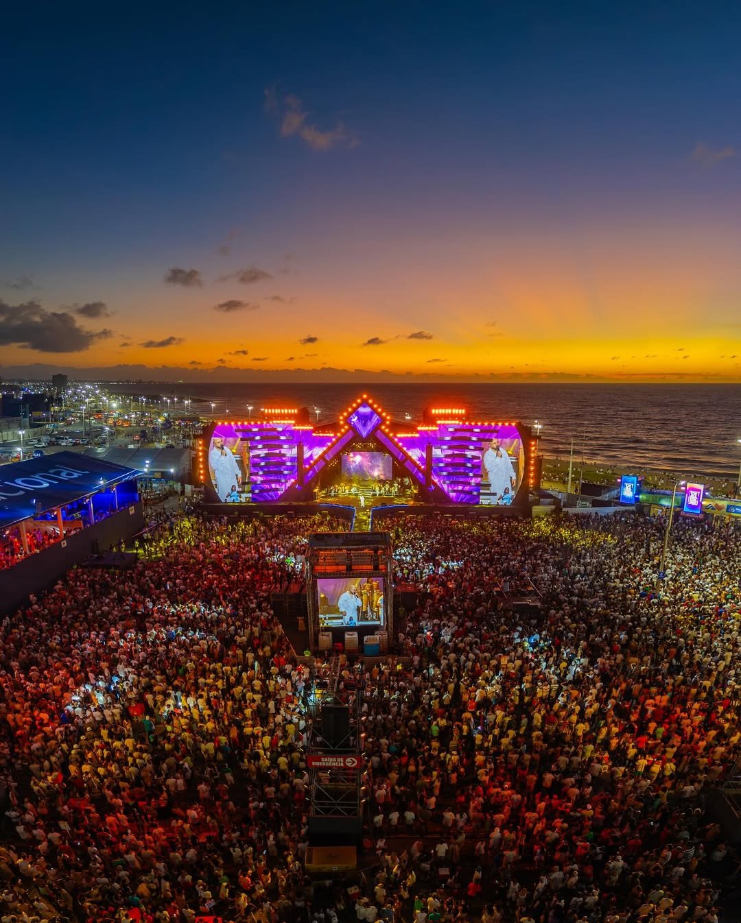 Festival Virada Salvador vai movimentar a Orla da Boca do Rio com shows de Ivete Sangalo, Léo Santana, Timbalada e mais