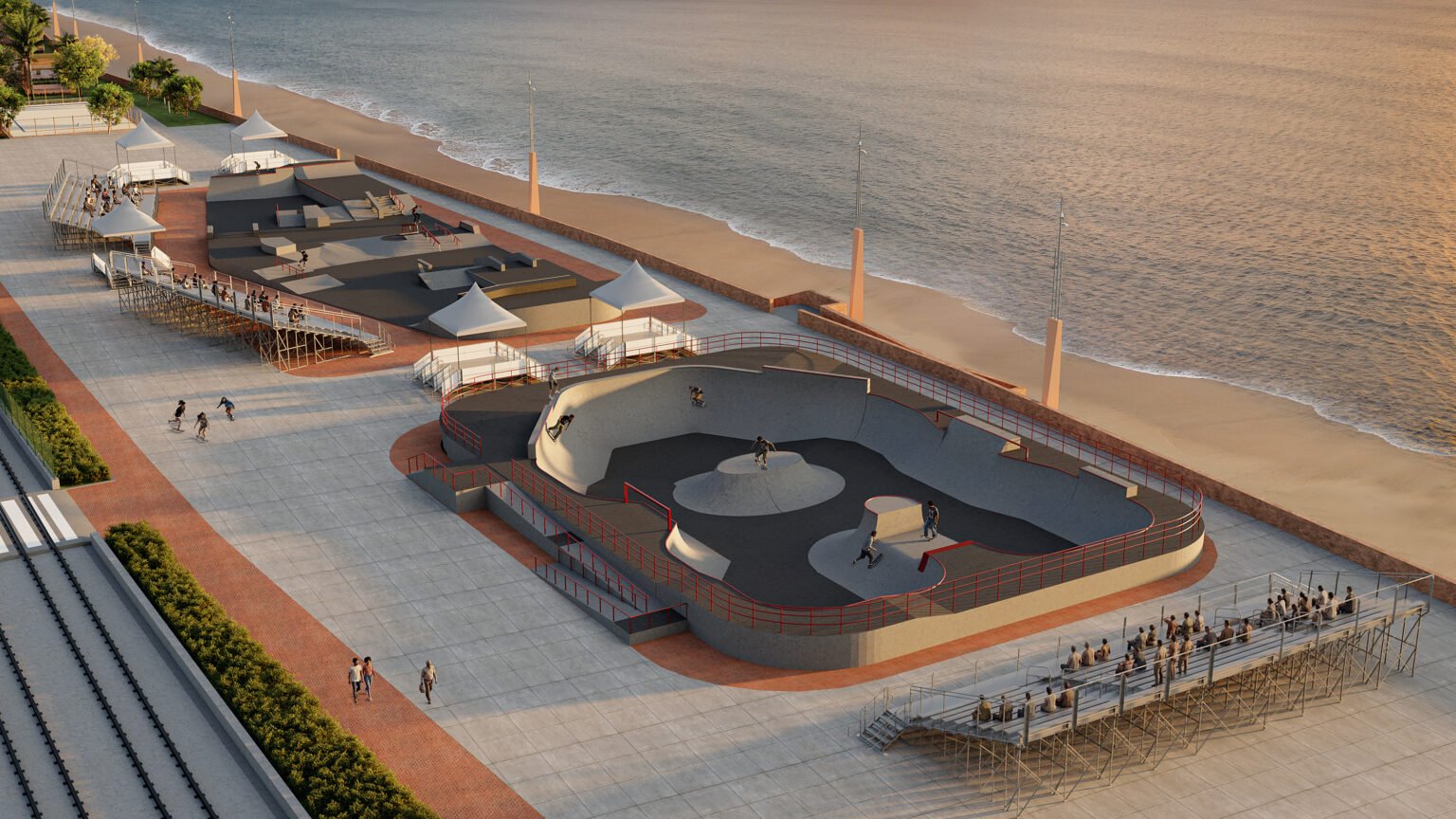 Primeira pista de skate com selo olímpico do Brasil será construída em Salvador